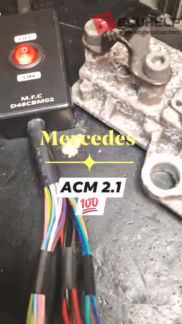 KT200II Read Mercedes Continental ACM2.1 Pinout Mode-03