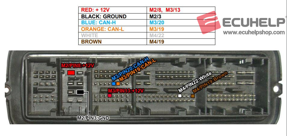 KT200II Read Write edc17cp45 bmw 530 d f10 on Bench-01