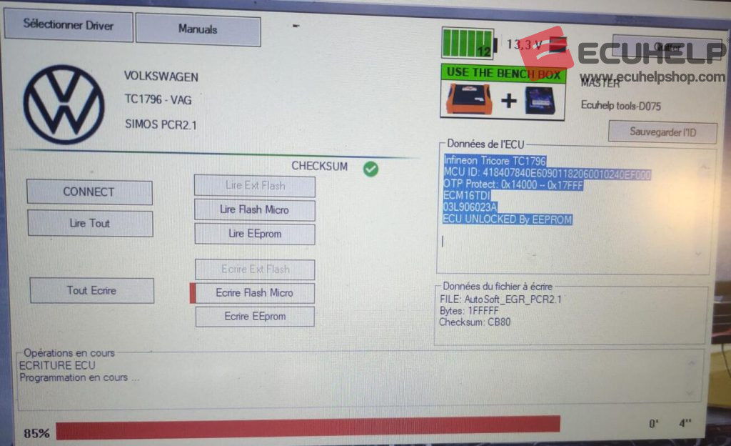 KT200 II Fixing a planted PCR2.1 in int writing flash-04