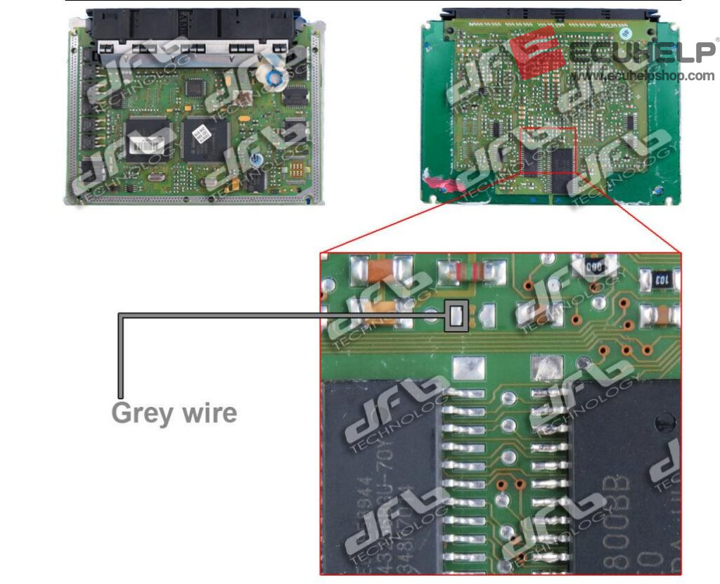 KT200 II wiring diagram of BOSCH ME7.8 [C167] - Porsche-02