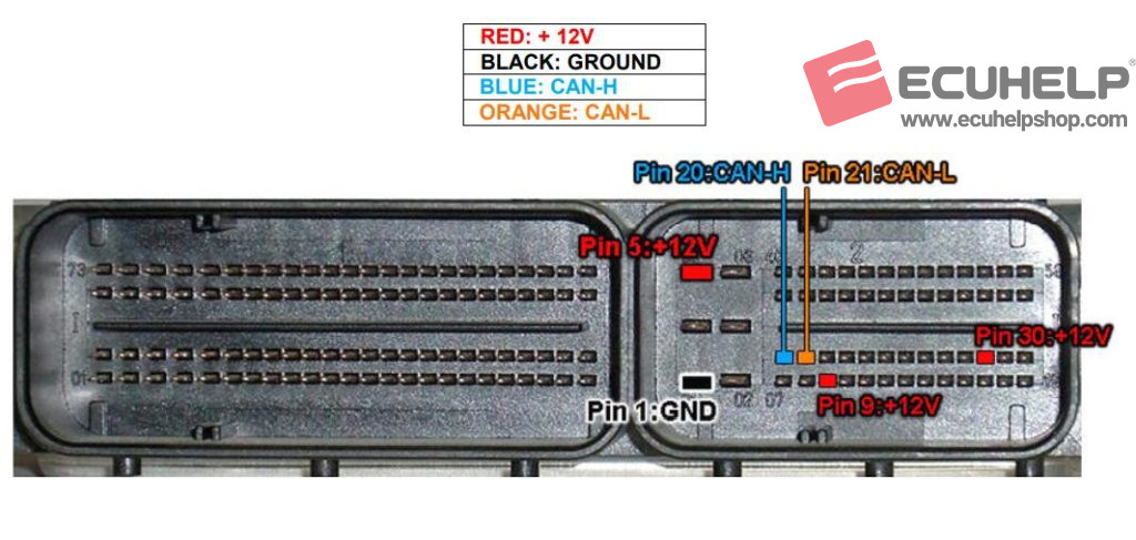 KT200 II Read Write Mitsubishi L200 Denso SH7059 Full System Mode-06