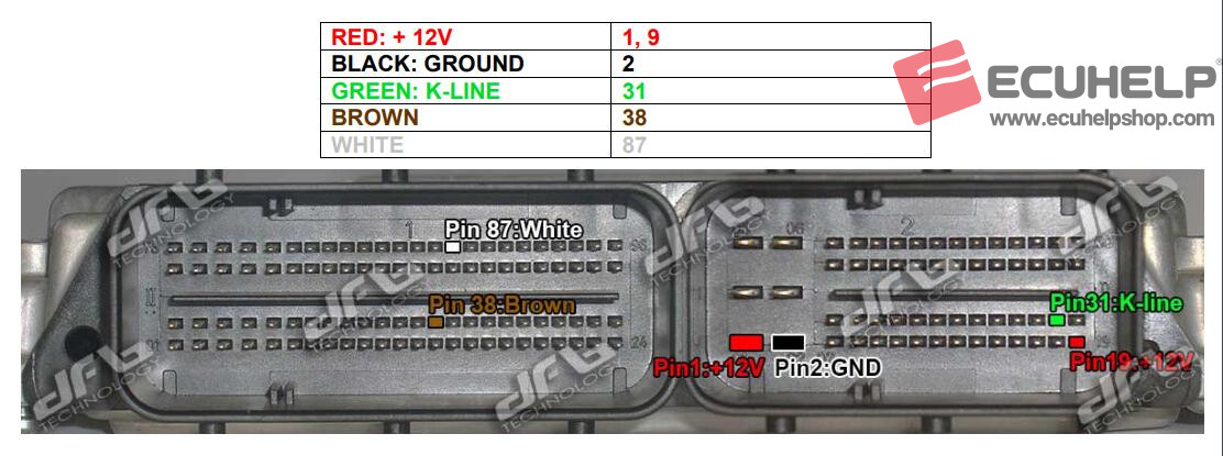 KT200 II Read/Write Mercedes-Benz E220 CDI 2006 EDC16C2 on Bench-02