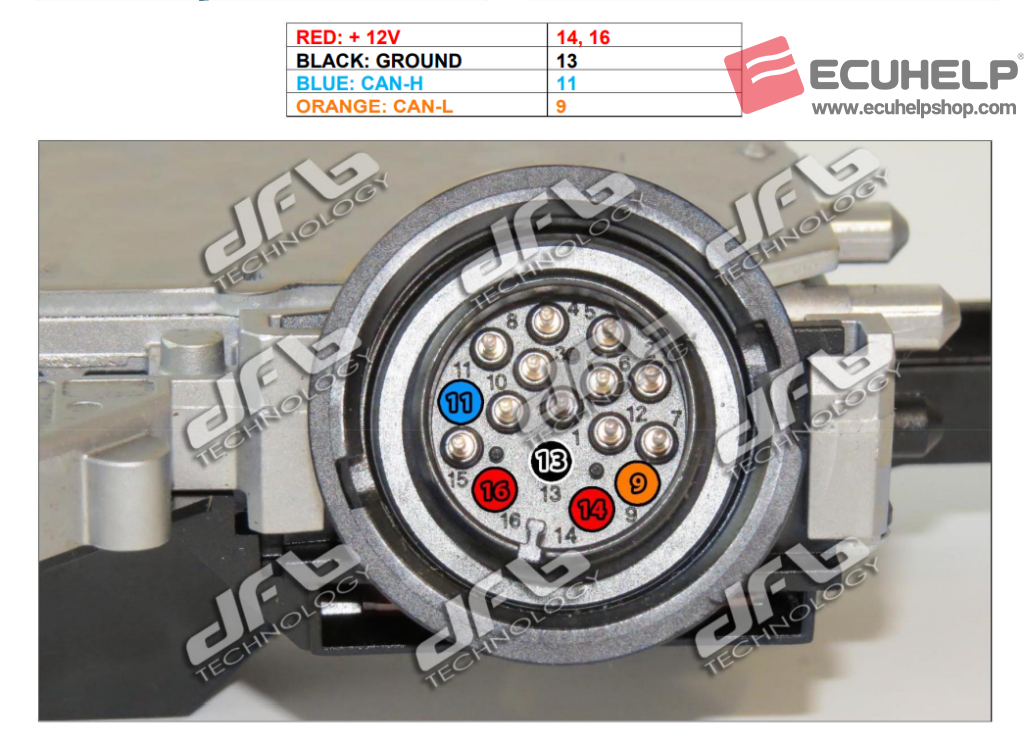 ECUHELP KT200II Read Write Cks S-tronic DL501-03